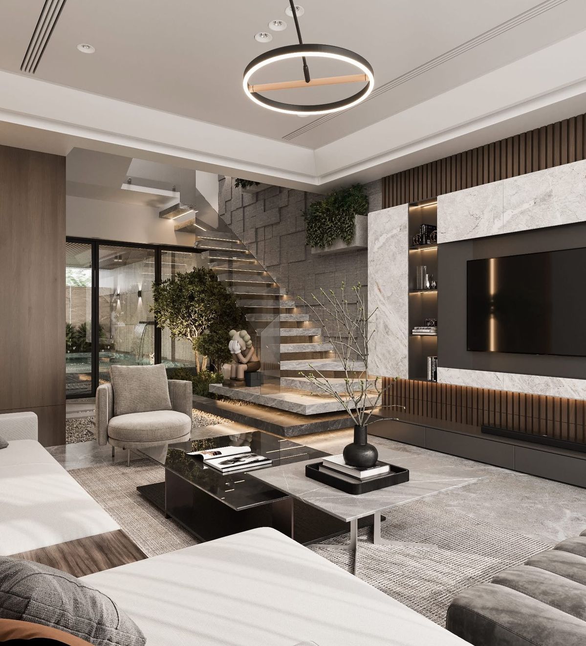 Những lưu ý khi thiết kế phòng khách nhà phố đẹp 2025