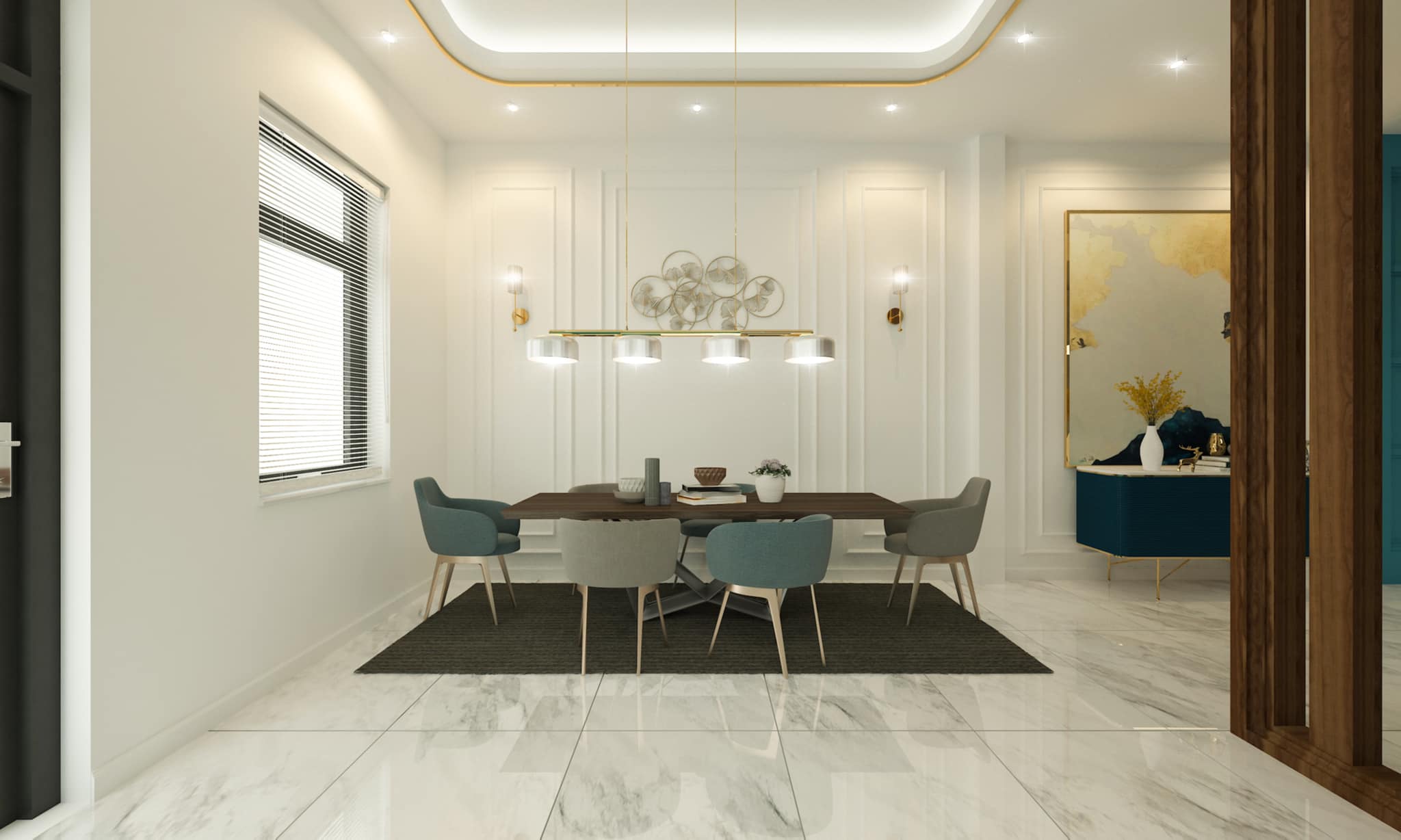 Thi công nội thất nhà phố trọn gói tại quận 12