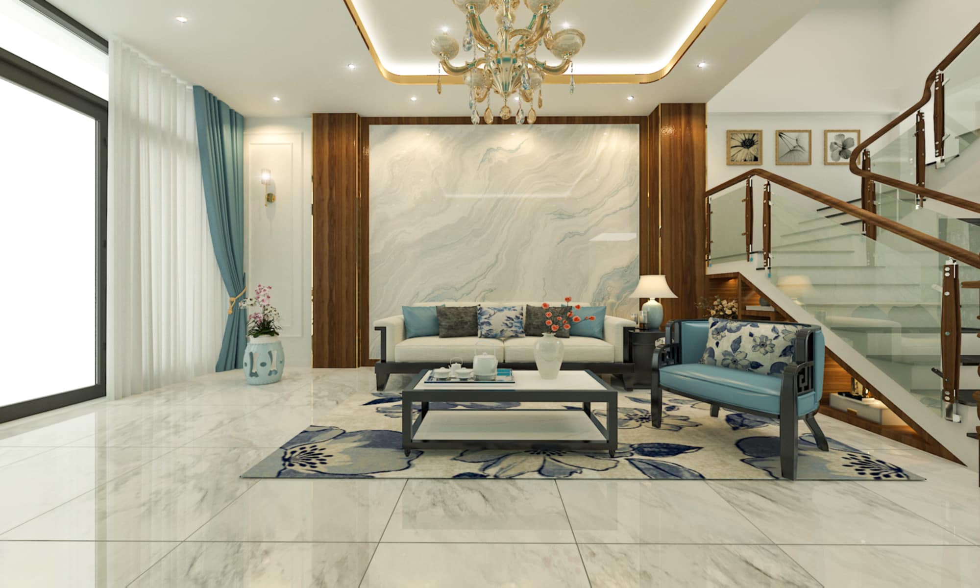 Thi công nội thất nhà phố trọn gói tại quận 12