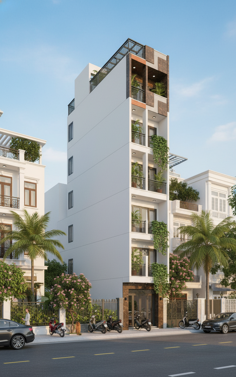 Những Mẫu Nhà Phố Hiện Đại Năm 2025