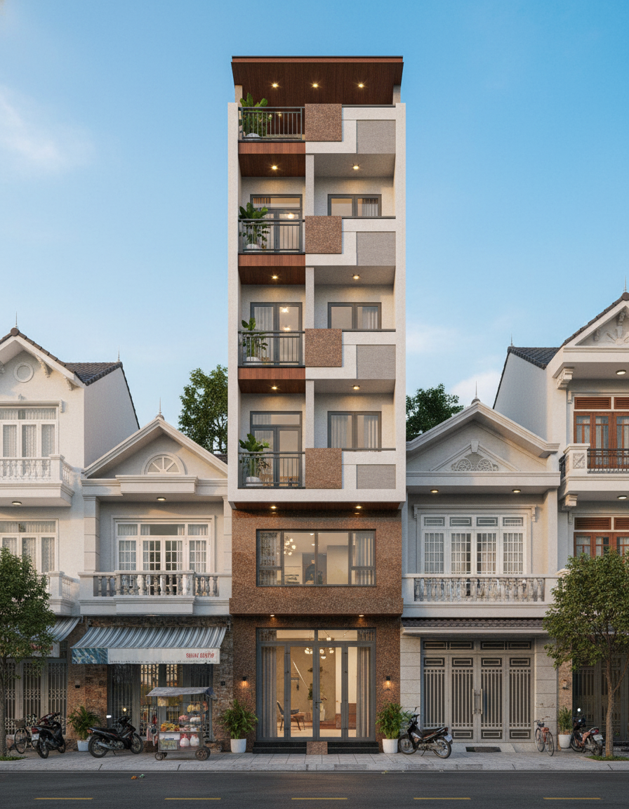 Những Mẫu Nhà Phố Hiện Đại Năm 2025