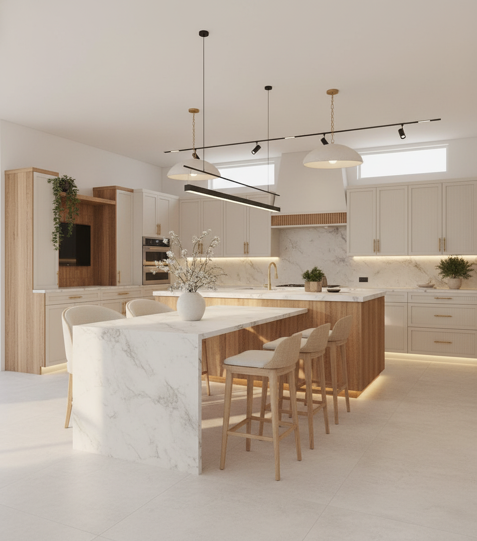 Những lưu ý khi thiết kế phòng bếp hợp phong thủy 2025