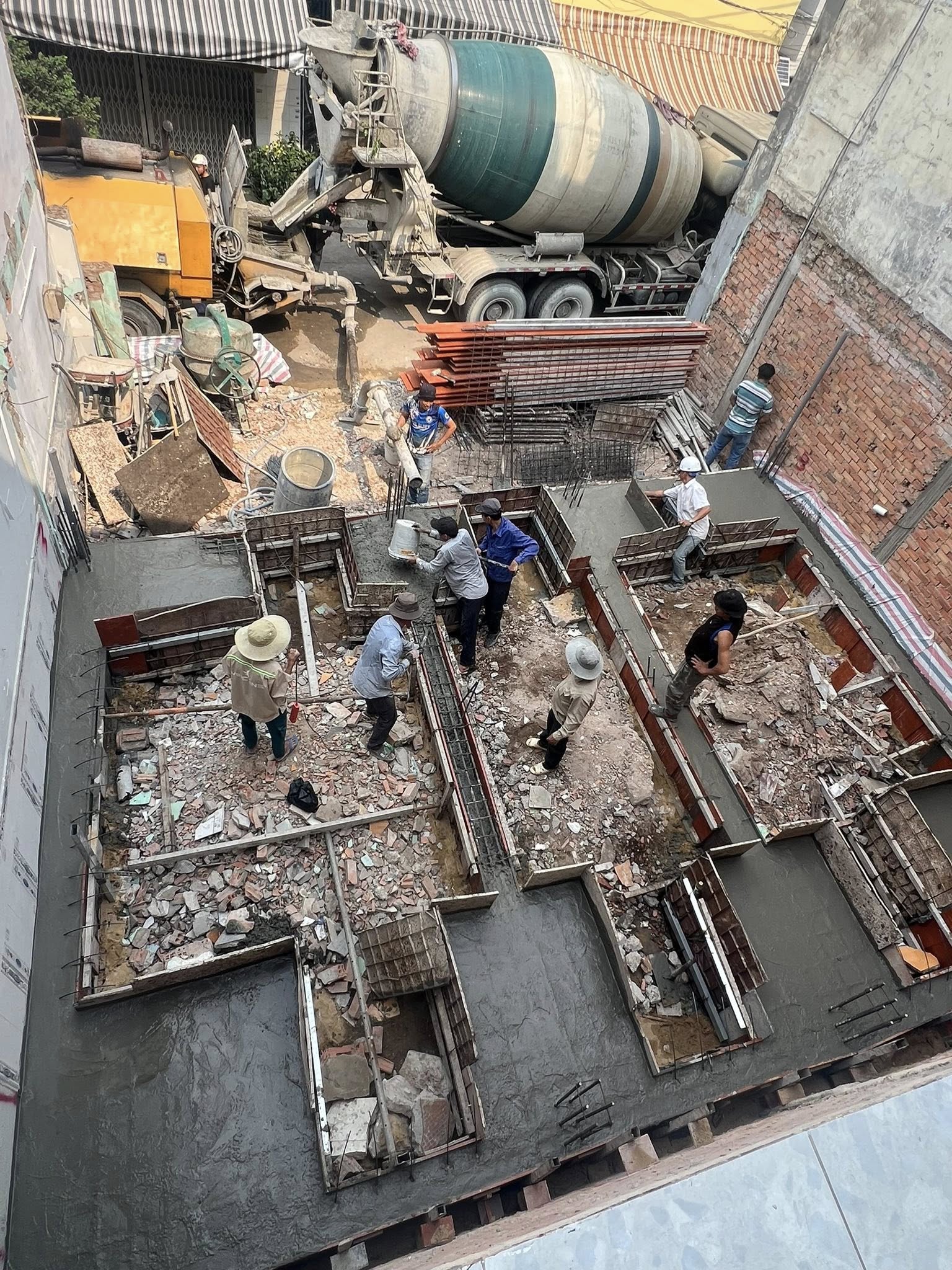 Thi công nhà phố quận tân phú tphcm