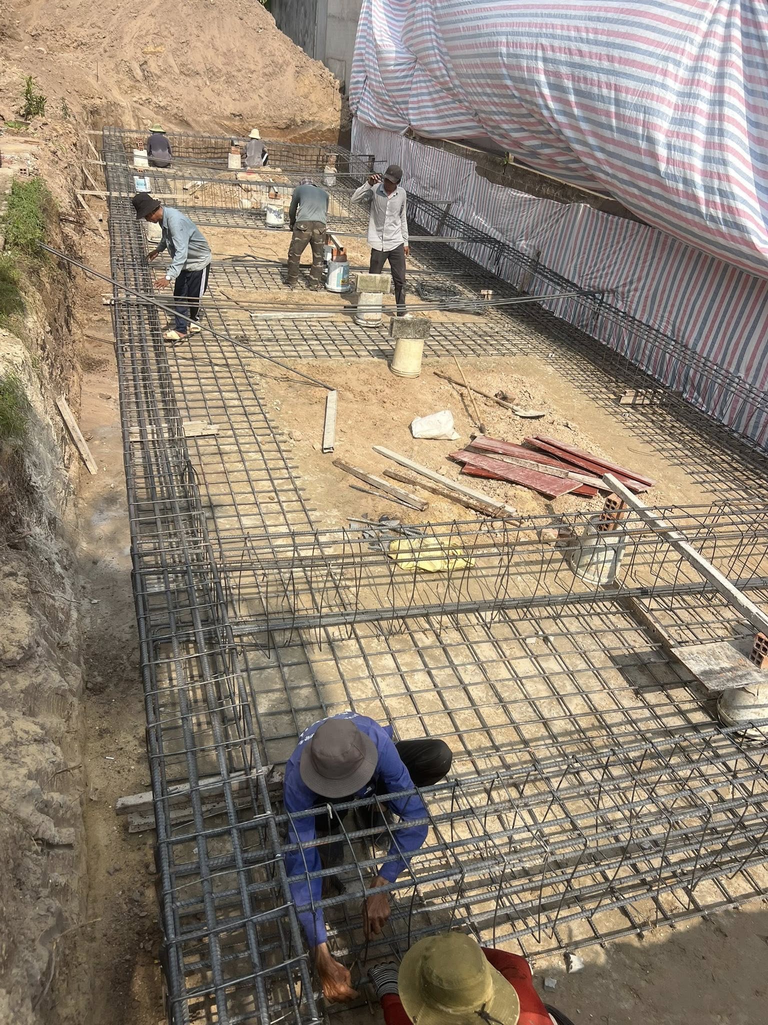 Dự án thi công hoàn thiện nhà phố Anh Điền huyện Củ Chi TPHCM