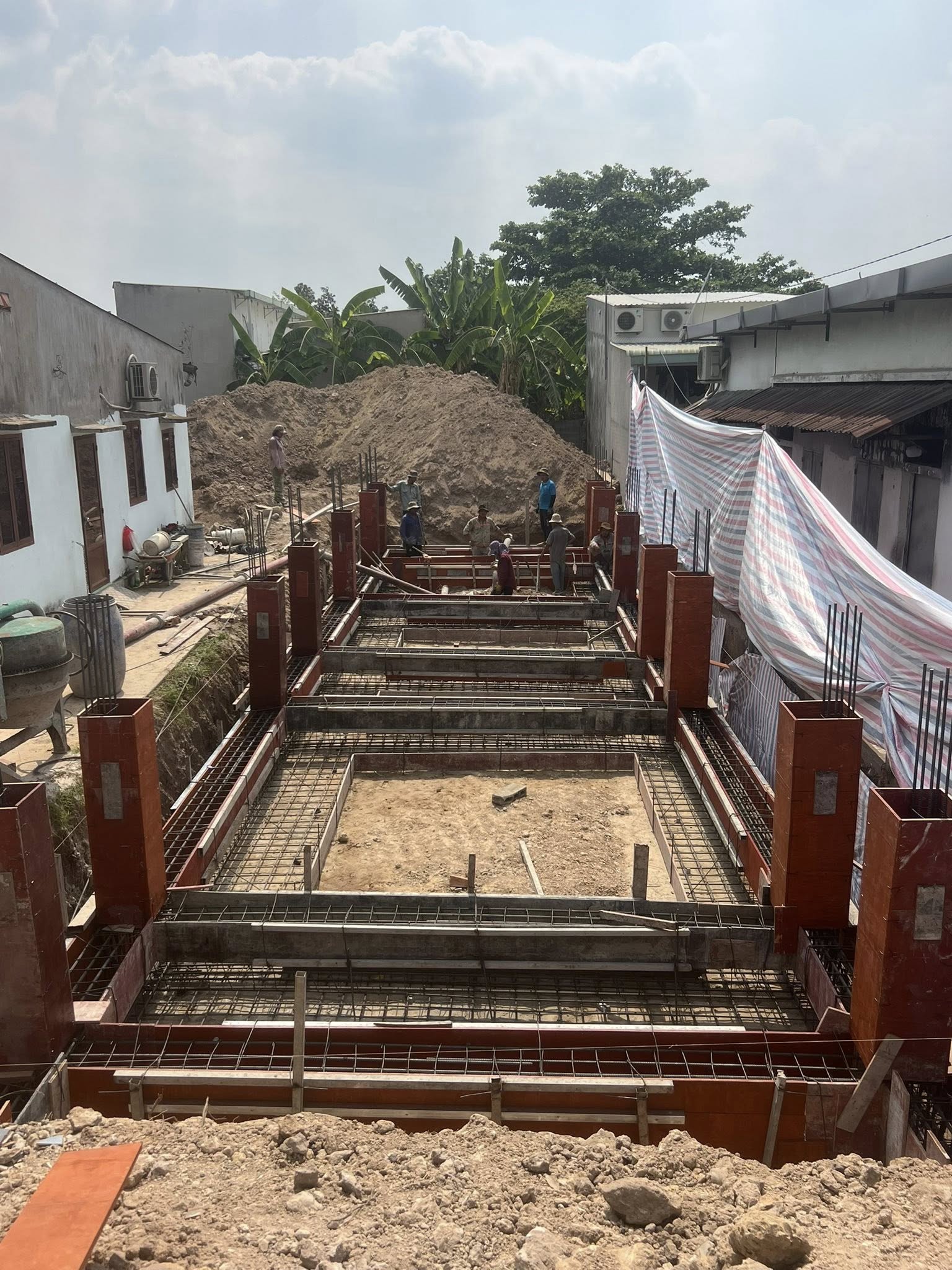 Dự án thi công hoàn thiện nhà phố Anh Điền huyện Củ Chi TPHCM