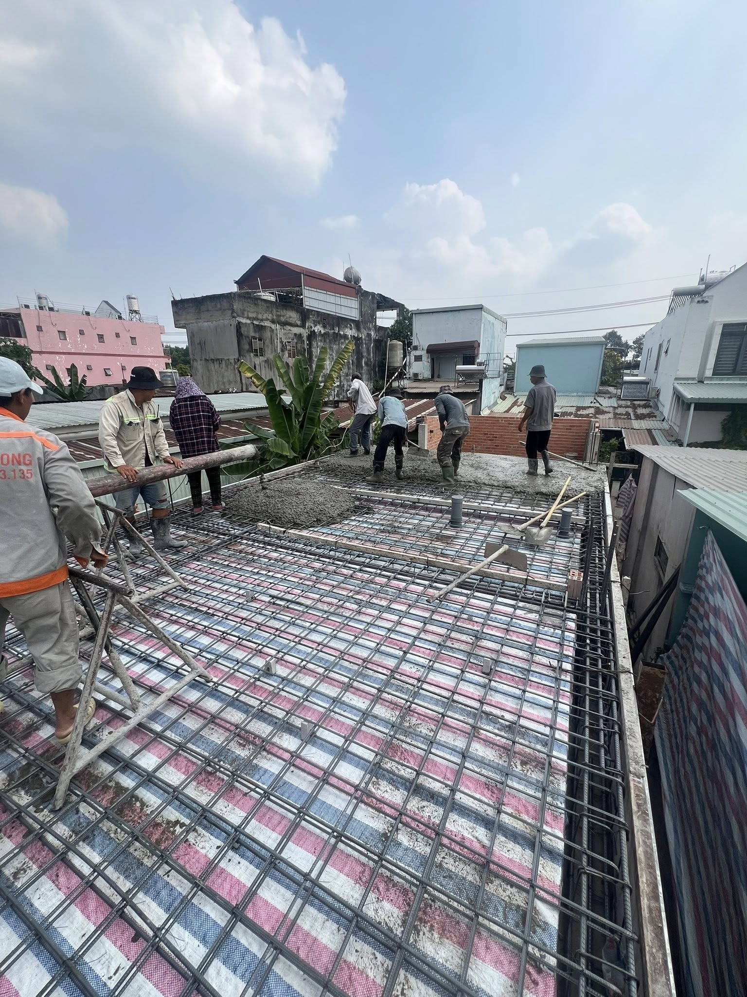 Thi công nhà phố chìa khóa trao tay em Nam Củ Chi TPHCM
