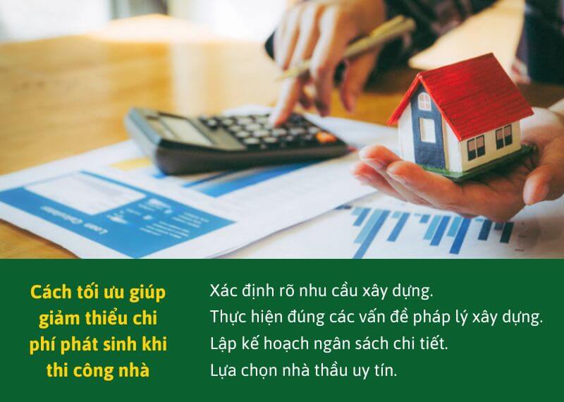 Những lưu ý khi thi công nhà phố để không tốn tiền