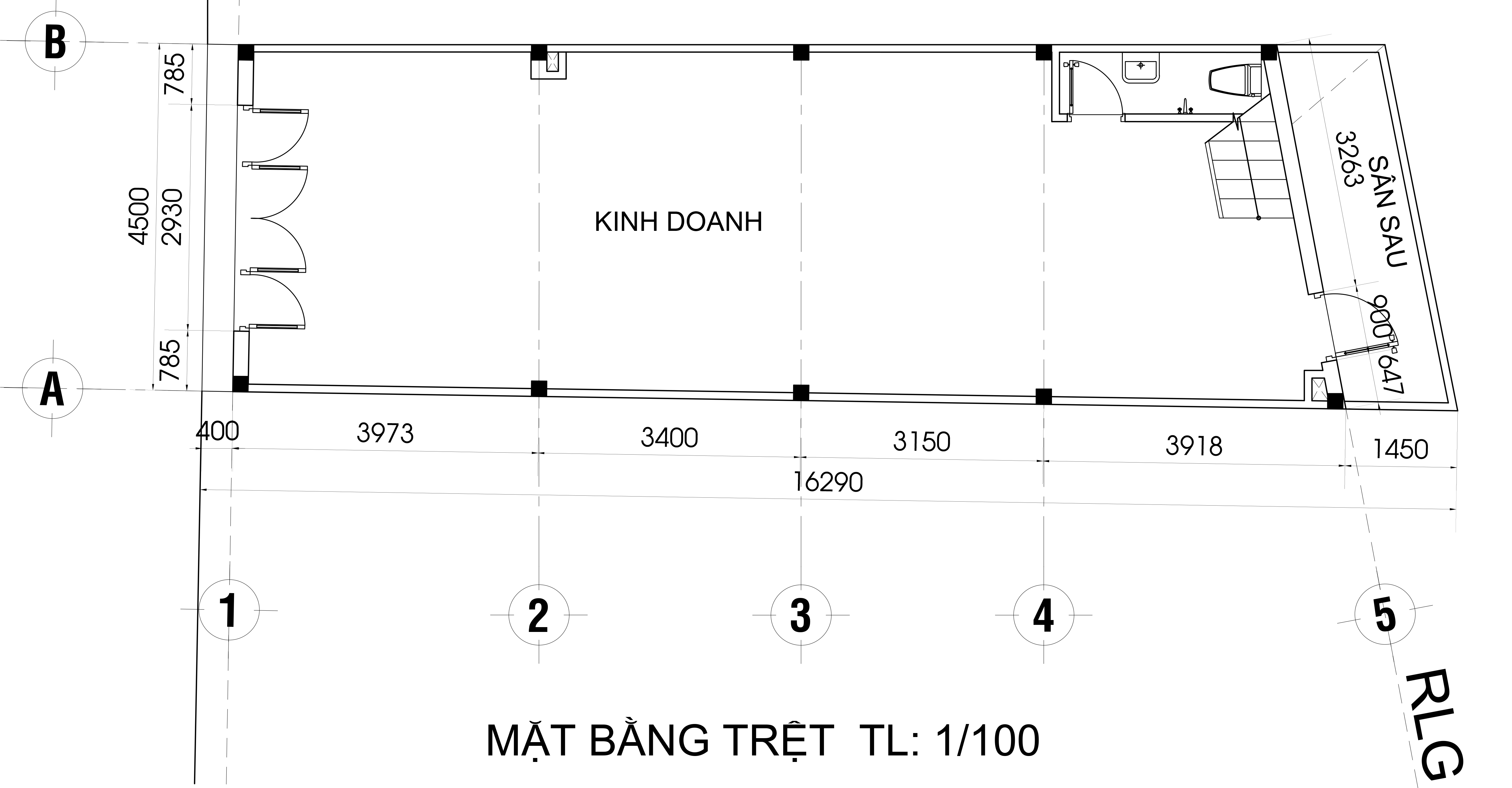 Thiết kế nhà phố 2 tầng giá rẻ quận bình tân tphcm
