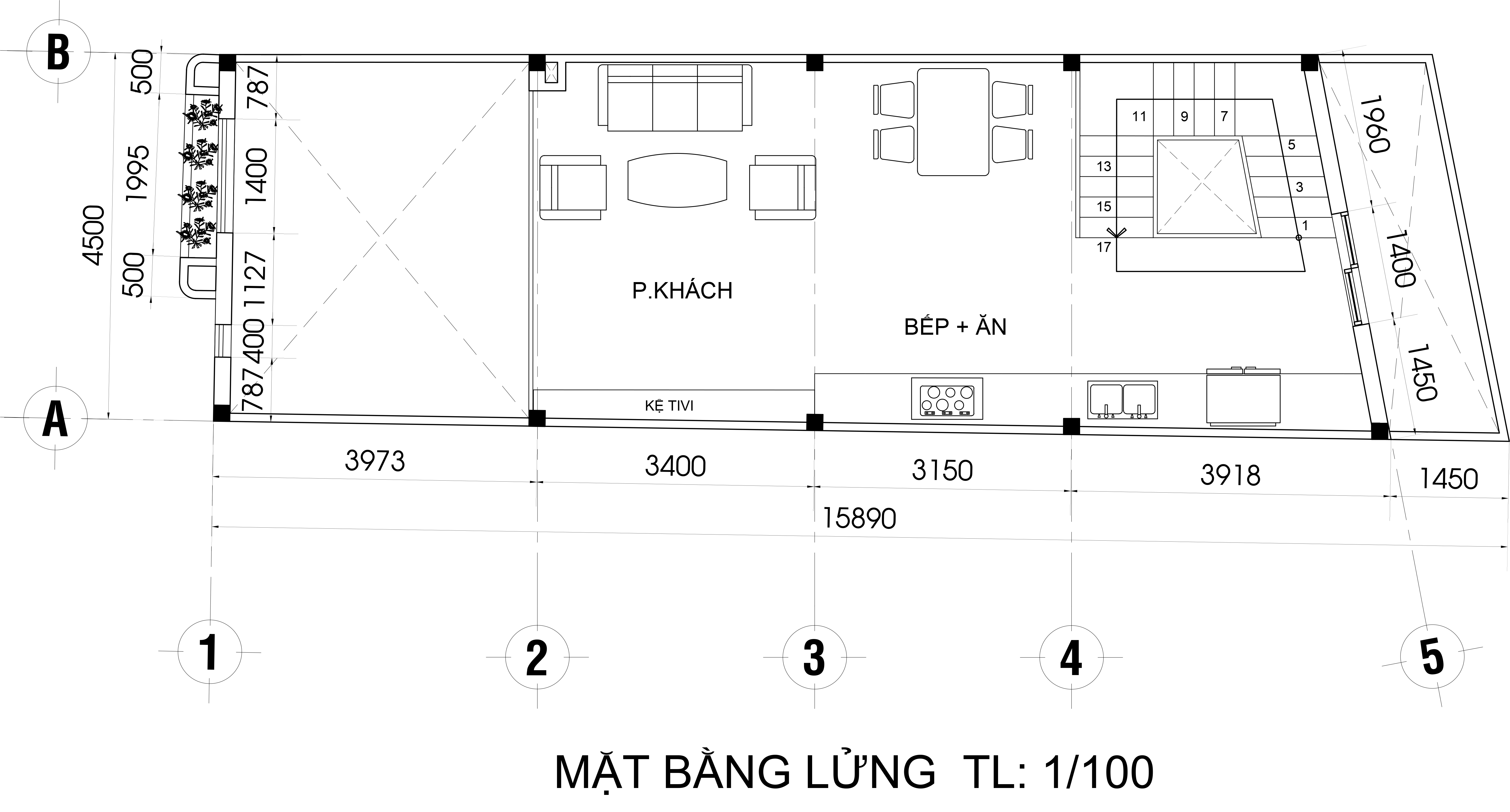 Thiết kế nhà phố 2 tầng giá rẻ quận bình tân tphcm