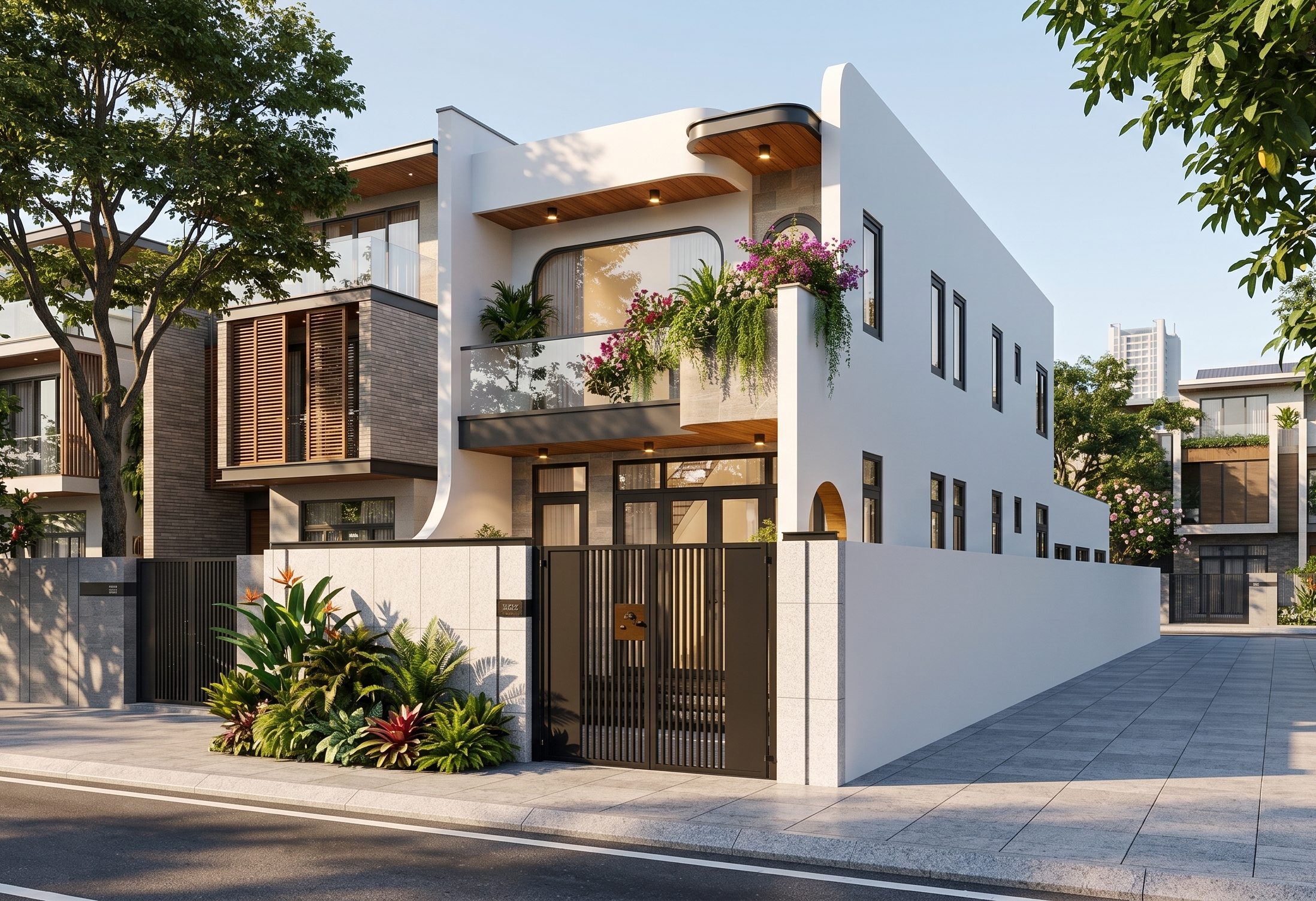 Mẫu nhà phố hiện đại 2026 tại Củ Chi tphcm