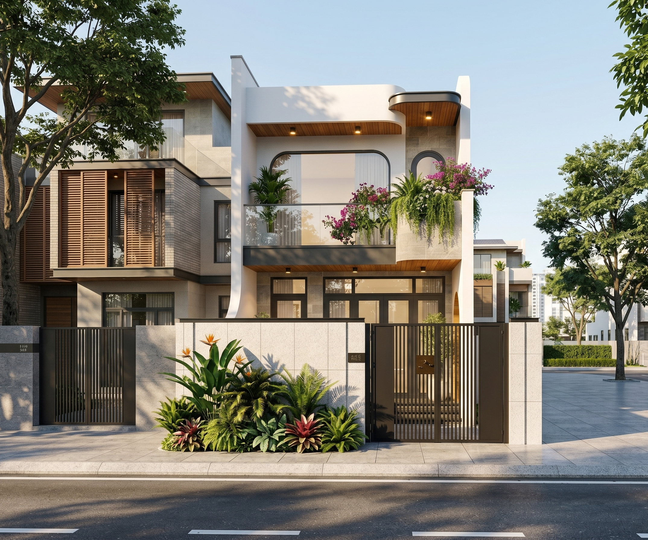 Mẫu nhà phố hiện đại 2026 tại Củ Chi tphcm