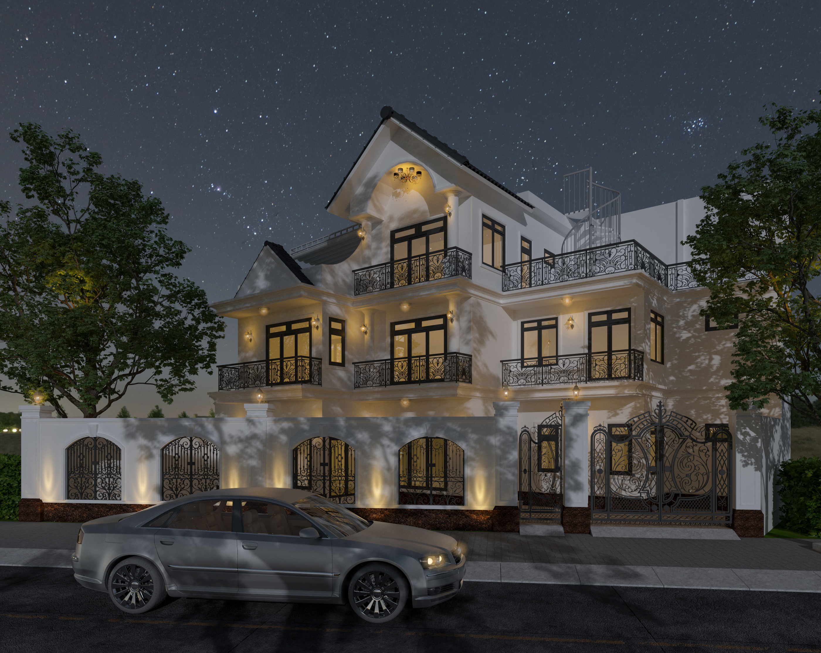 Xây biệt thự uy tín tại Quận 3 TP HCM