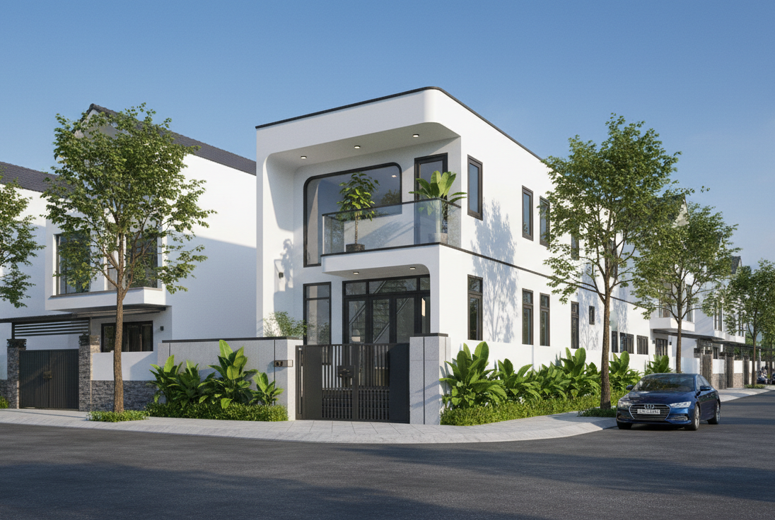 Thiết kế nhà phố huyện Củ Chi Tphcm