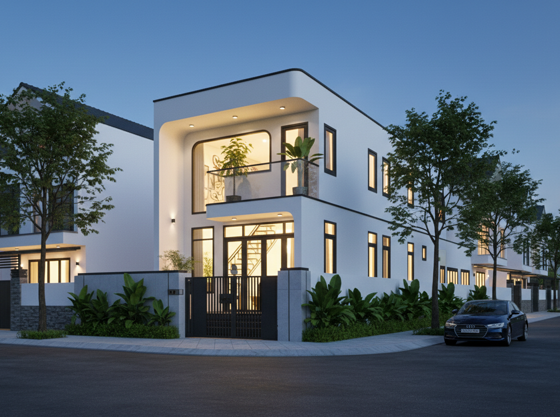 Thiết kế nhà phố huyện Củ Chi Tphcm